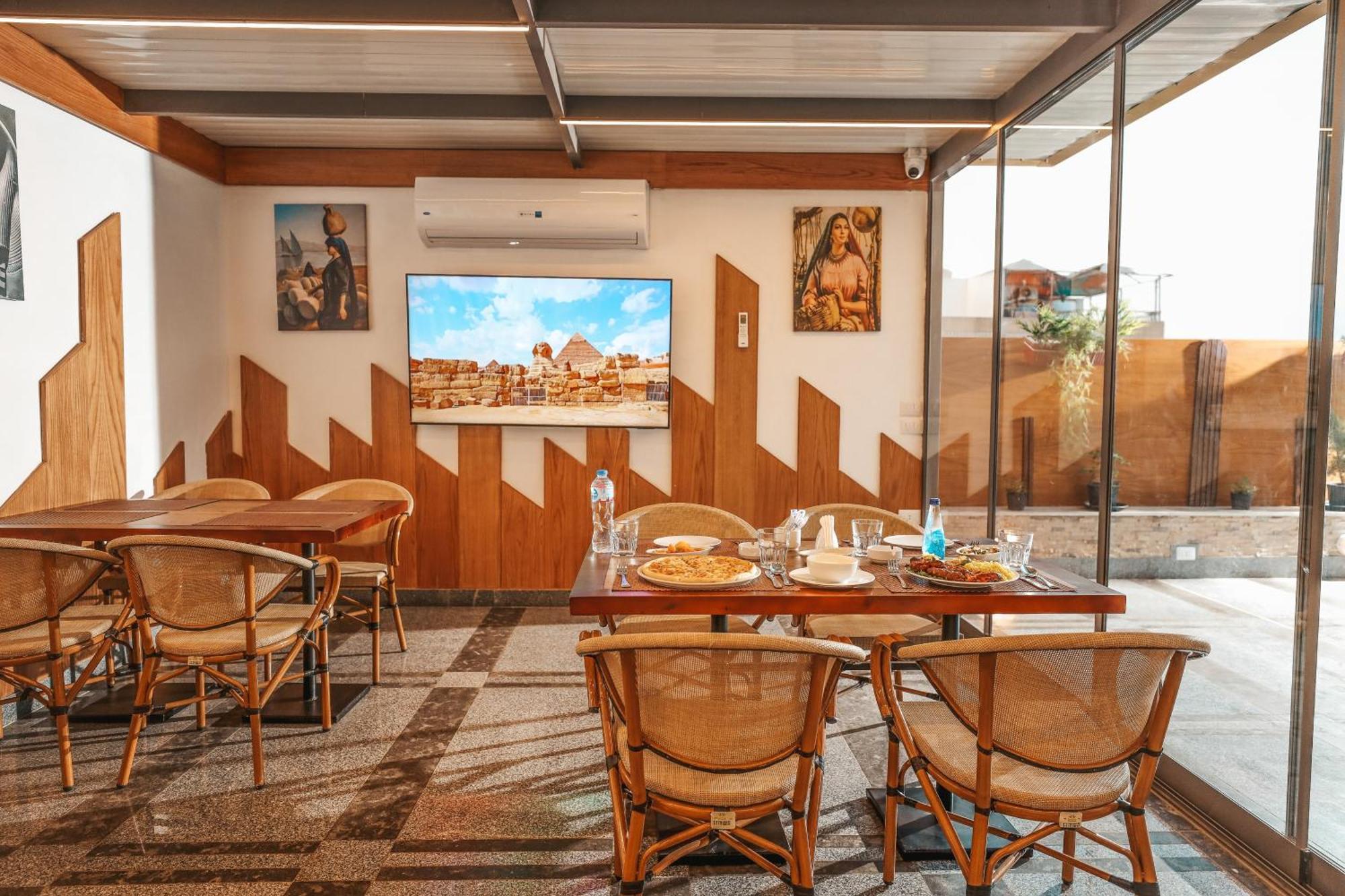 Sultan Pyramids View Inn Kafret el-Gabal エクステリア 写真